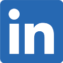 blue LI linked in logo